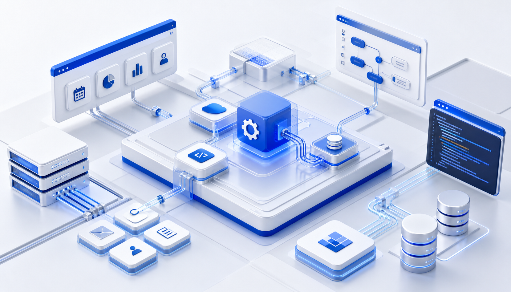 Automatizacion de procesos e integracion de plataformas empresariales