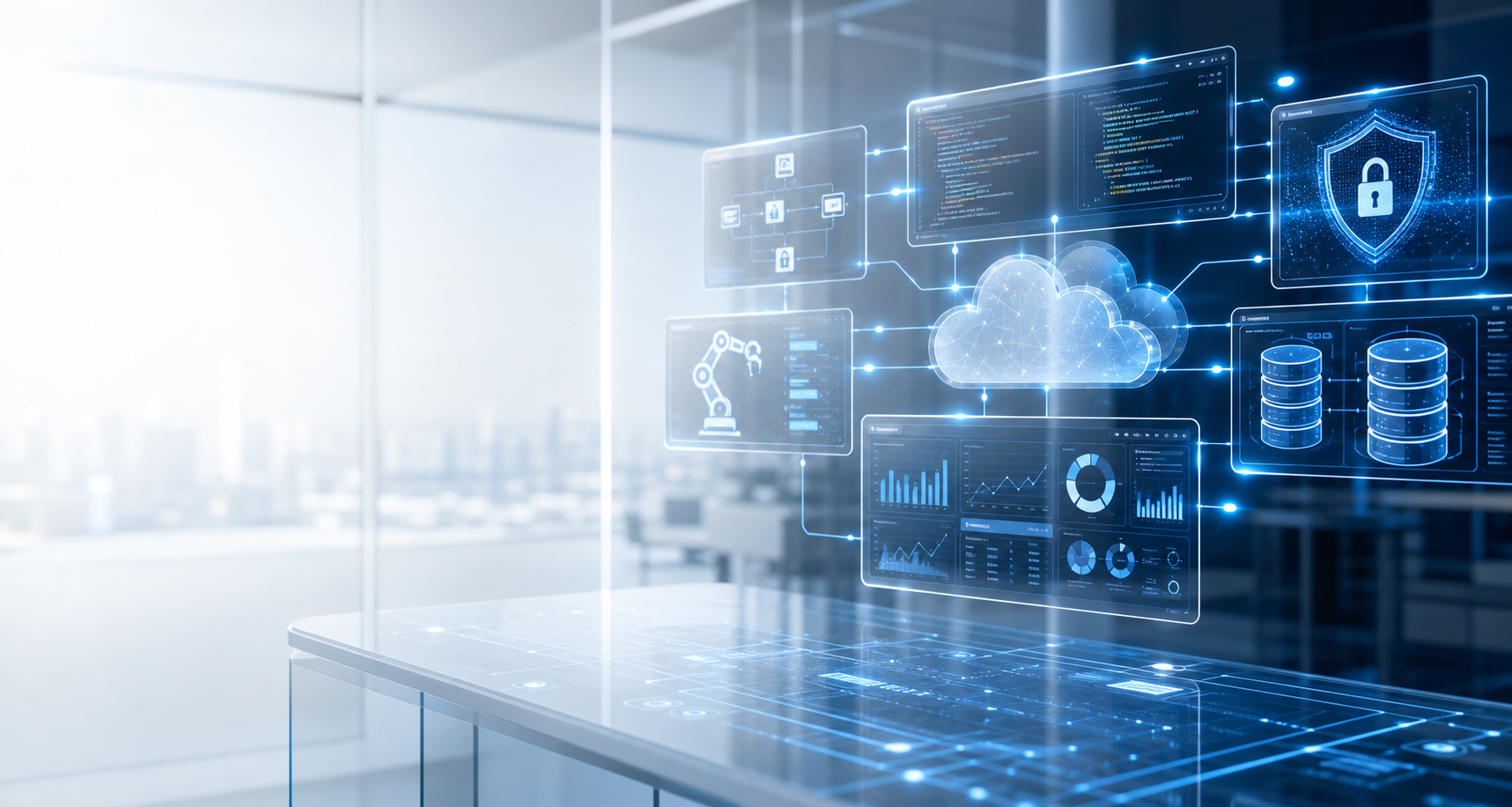 Transformacion digital con desarrollo web, IA, automatizacion y analisis de datos